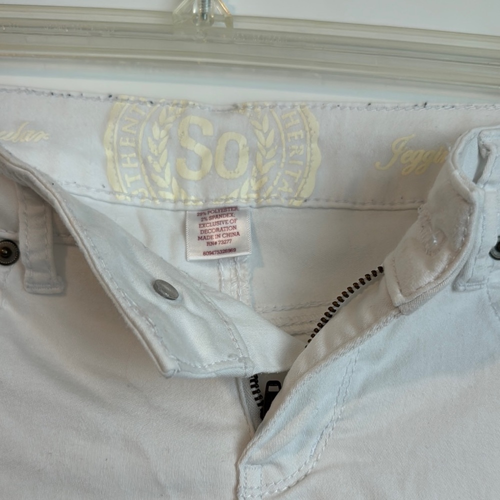 SO White Skinny Jeans Classic Denim Style